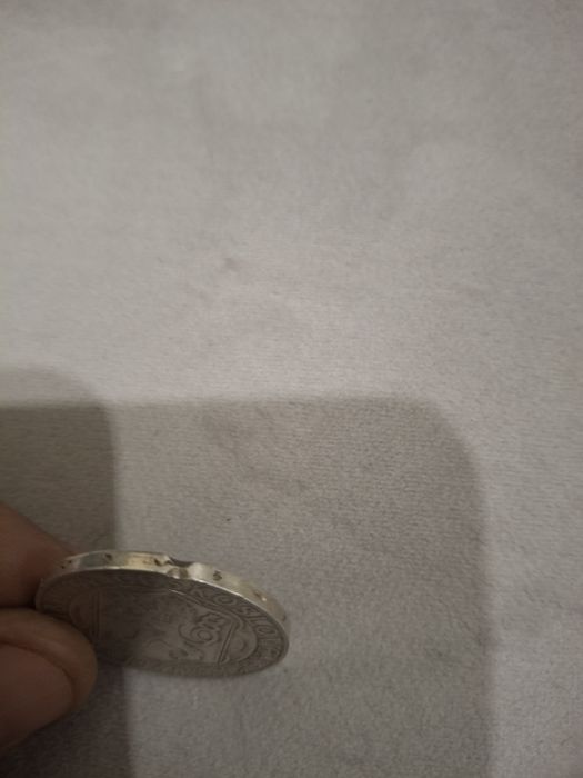 Срібна монета 100 крон