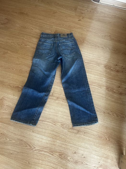 Spodnie jeans 8 rozm 146 old skool