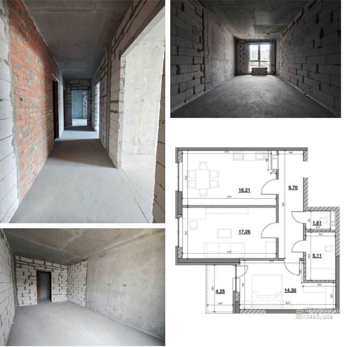 Okland Продаж 2 кімнатної квартири ( Ok'land okland окланд)