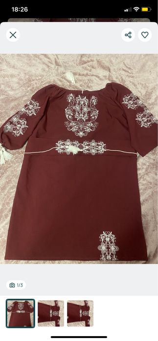 Продам сукню вишиванку XXl