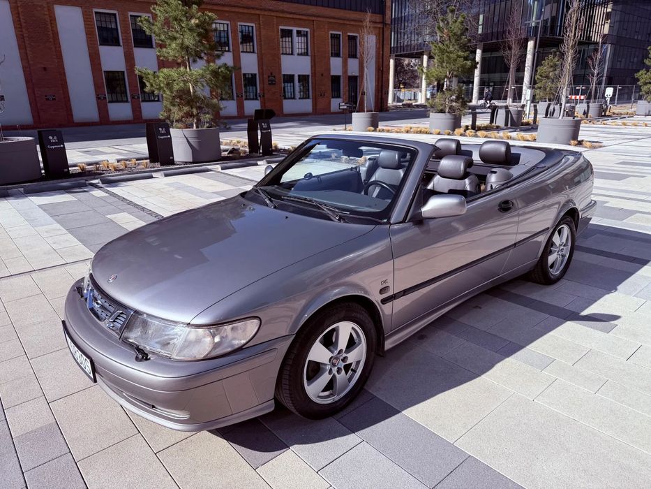 Saab 9-3 9-3 Cabrio SE 2.0 Turbo | Fotele TURBO | Windshot | Piękny Youngtimer