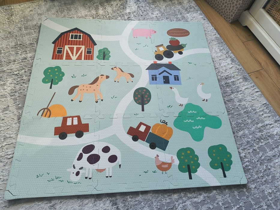 Mata piankowa puzzle wieś