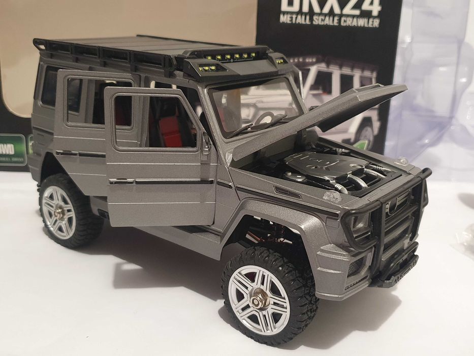 Samochod zdalnie sterowany AMEWI BRX 24 Mercedes G skala 1/24 metalowy