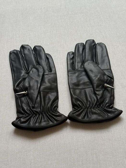 Kim Kruger Leather Spiked Gloves