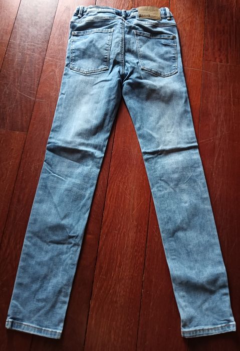 Calças de ganga azul