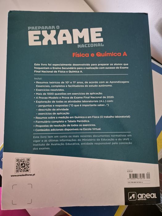 Cadernos de exercícios fisico quimica 11ano