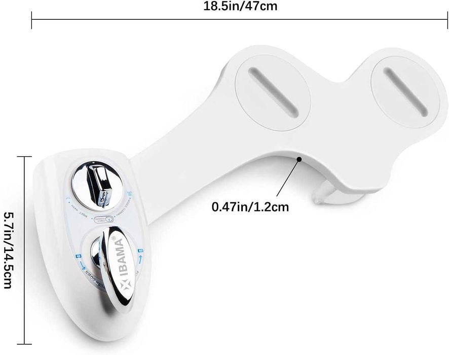 Novo. Torneira de autolimpeza para sanita