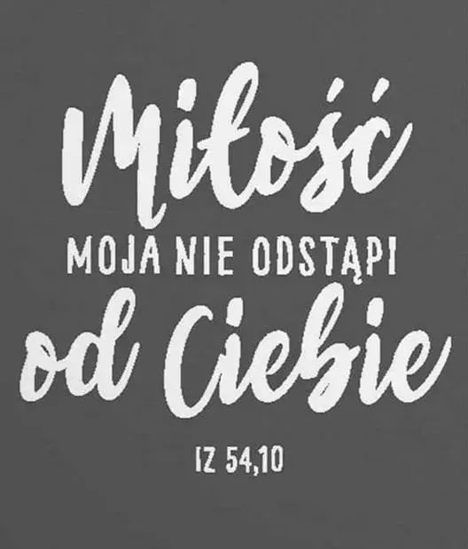Podstawka Korkowa - Miłość Moja Nie Odstąpi. Nowy Produkt