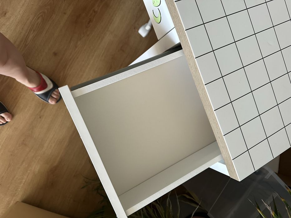 Biurko ikea białe