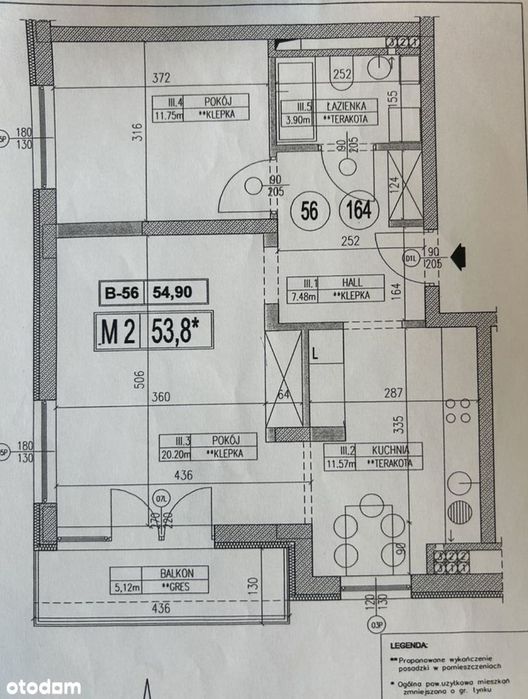 Komfortowe 2 pokoje, z oddzielną kuchnią, balkon, winda, miejsce park.