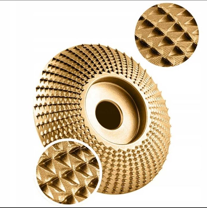 Диск, круг обдирочный,шлифовальный по дереву 100×22.2мм-комплект 3 шт.