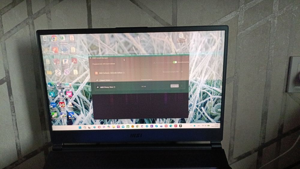Матрица Sharp LQ156M1JW03 15.6" от MSI Delta 15 Неисправна