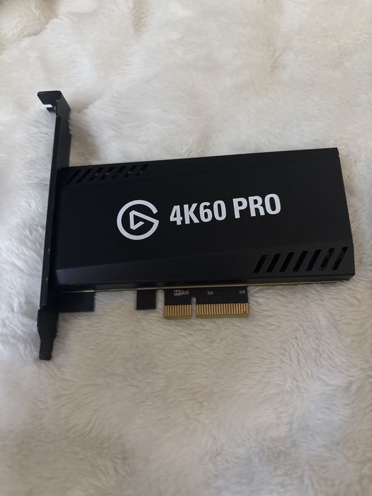 Elgato 4K60 Pro PCIe – karta przechwytująca 4K60 HDR (stan bardzo dobry)