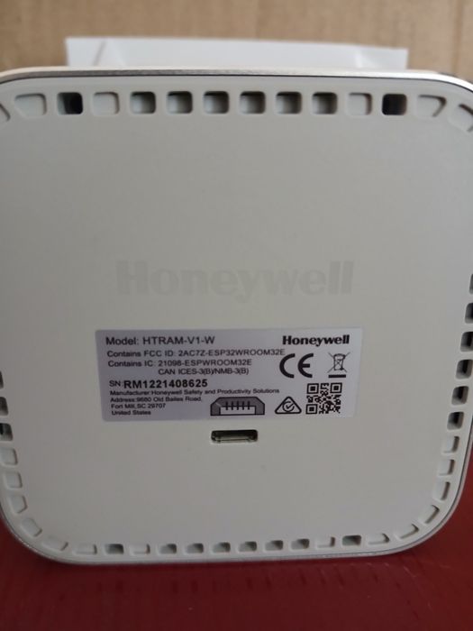 Монітор якості повітря Honeywell HTRAM-V1-W