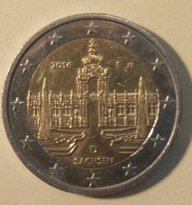 9 Moedas de Euro comemorativas Alemanha