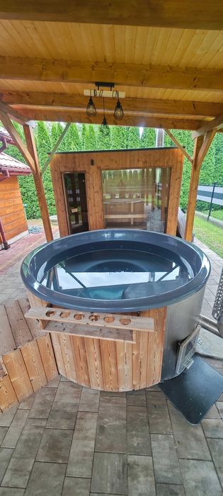 Ranczo 2 w Dolinie Sanu - Domek z sauną i jacuzzi - WOLNY SYLWESTER
