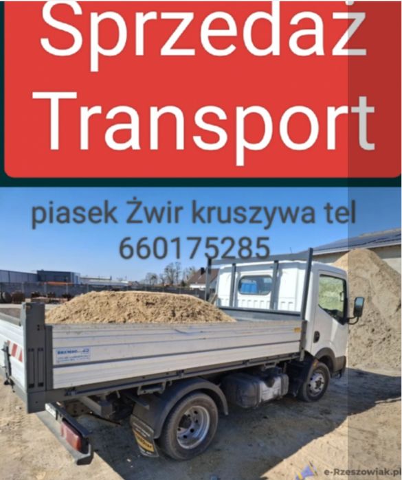 Piasek płuczka kopany kruszywa ziemia czarna humus torf żwir kamyki