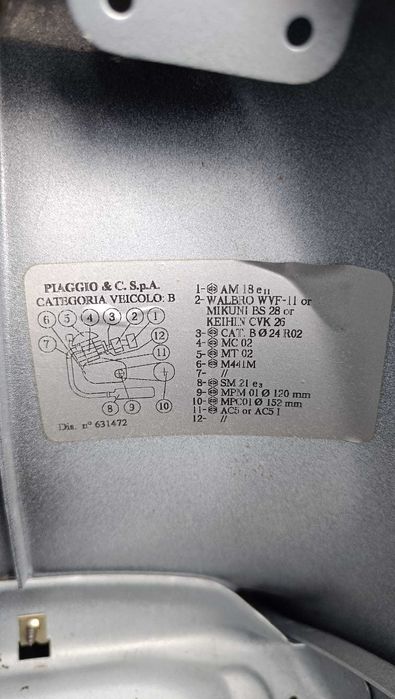 Vespa LX 125, excelente estado, 4262 km