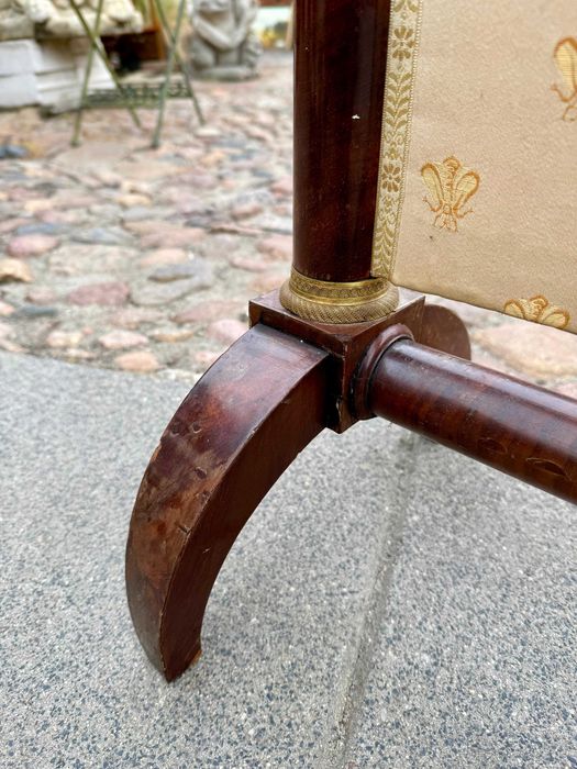 Parawan / przesłona - Empire - mahoń