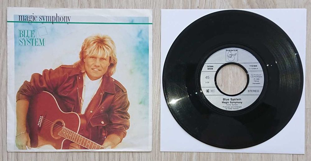 BLUE SYSTEM - Magic Symphony - Single 1989, Germany