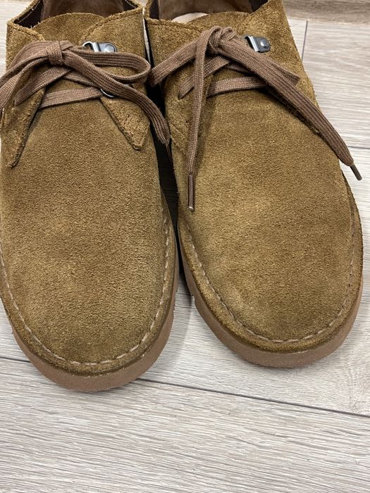 Clarks р. 41 41.5 замшеві шкіряні туфлі дизерти чоловічі коричневі