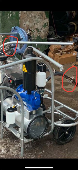 Зажим для молочної шланги DeLaval делаваль