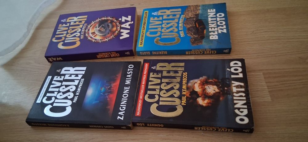 Clive Cussler 8 książek