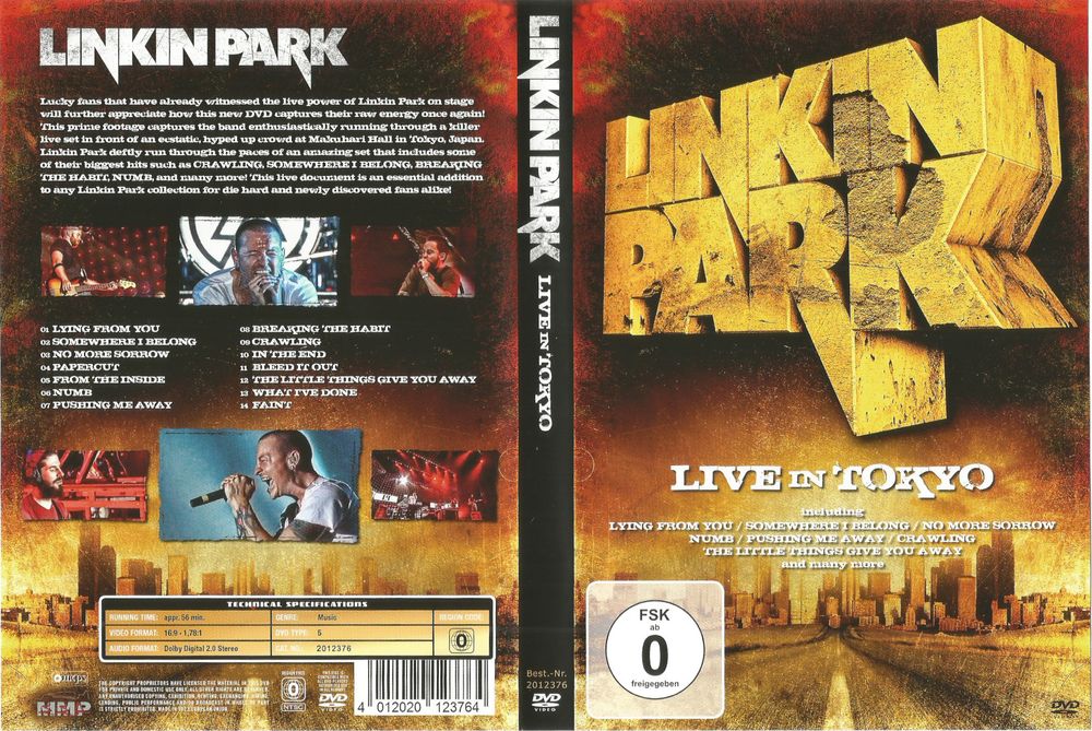 LINKIN PARK - Live In Tokyo DVD [EU]