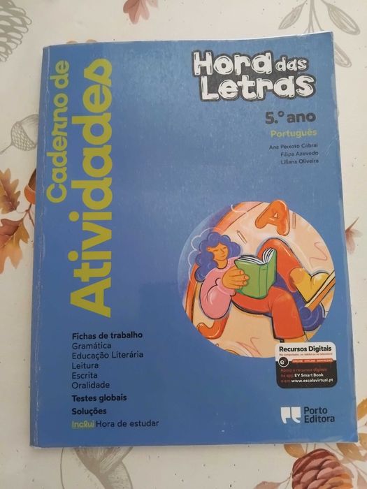 Livros fichas 5 ano,praticamente novos
