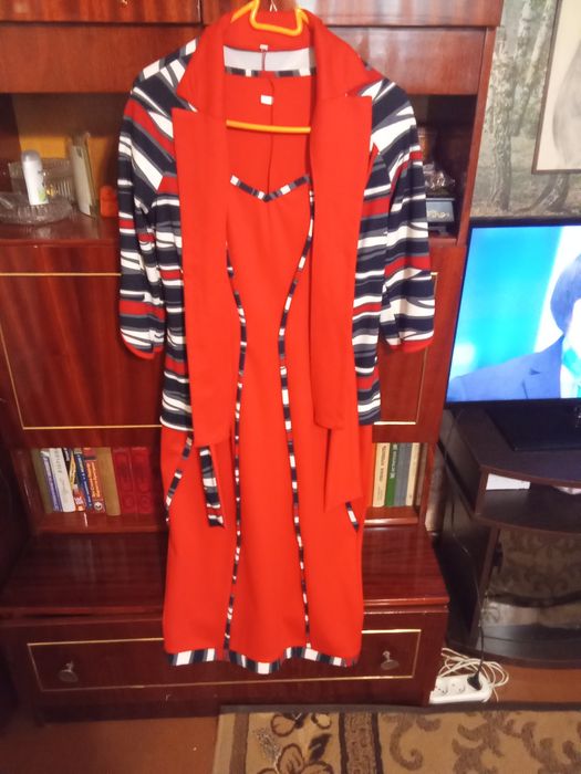 Сукня з піджаком трикотаж.