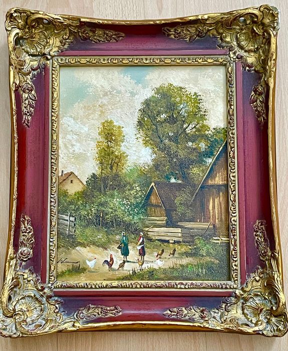 Картина старовинна.