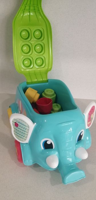 Brinquedo Elefante Blocos macios Clementoni