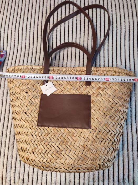 Плетена солом'яна сумка Reserved