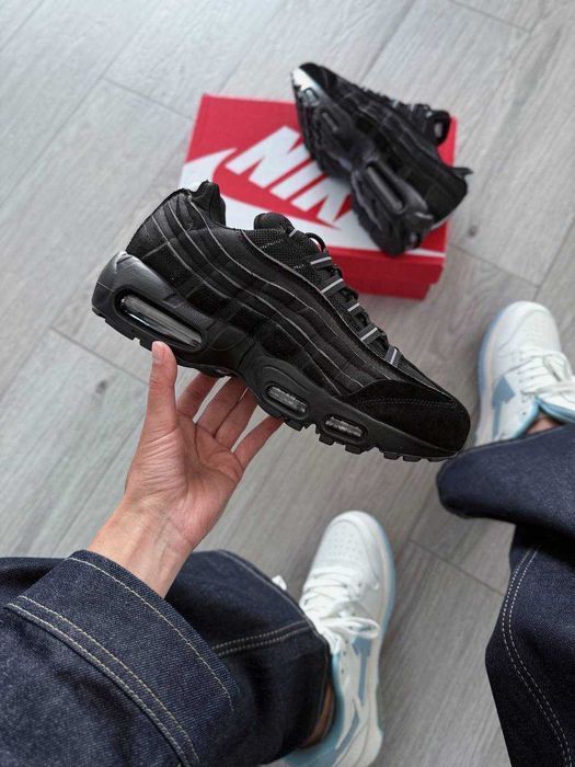 Кросівки Nike Air Max 95 Comme des Garcons Black premium | Кроссовки Найк чоловічі