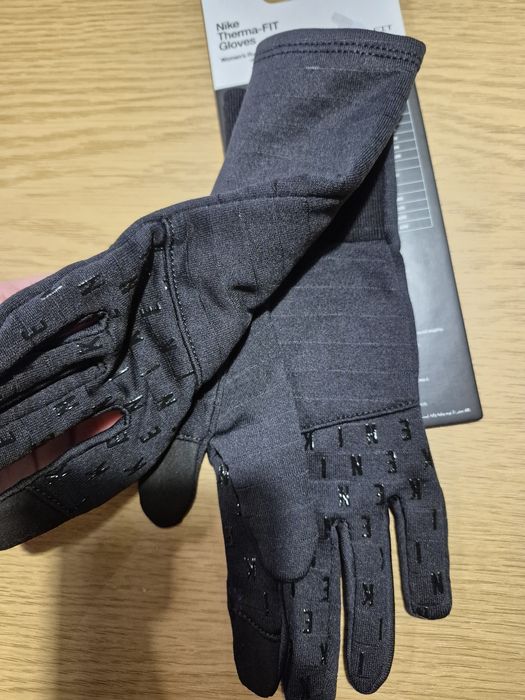 Rękawiczki do biegania Nike M czarne