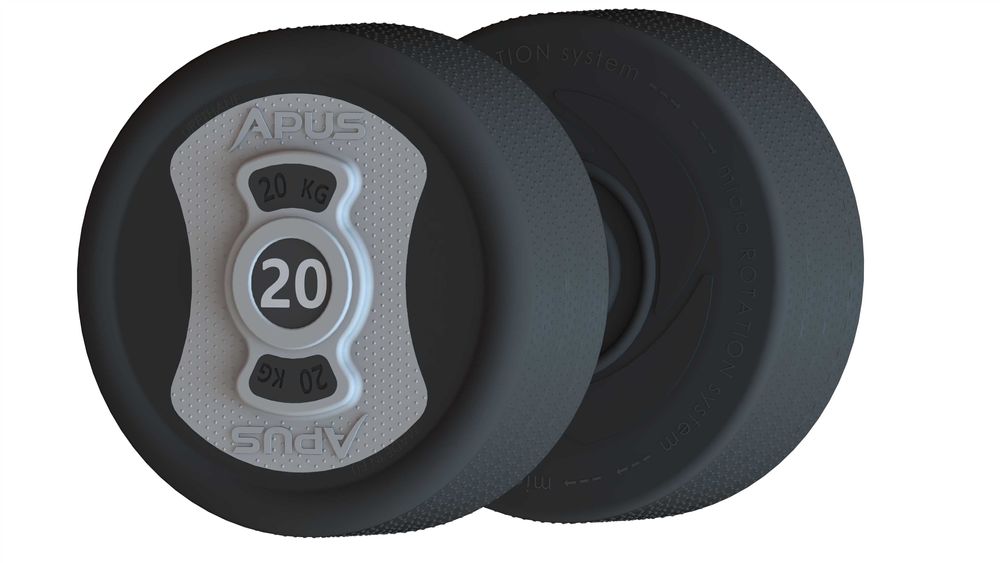 Hantle poliuretanowe Invictus 44 kg PROMOCJA dostępne różne wagi