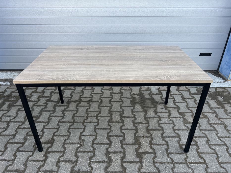 Biurko stół konferencyjny 140x80x77 stalowa konstrukcja NOWY industria