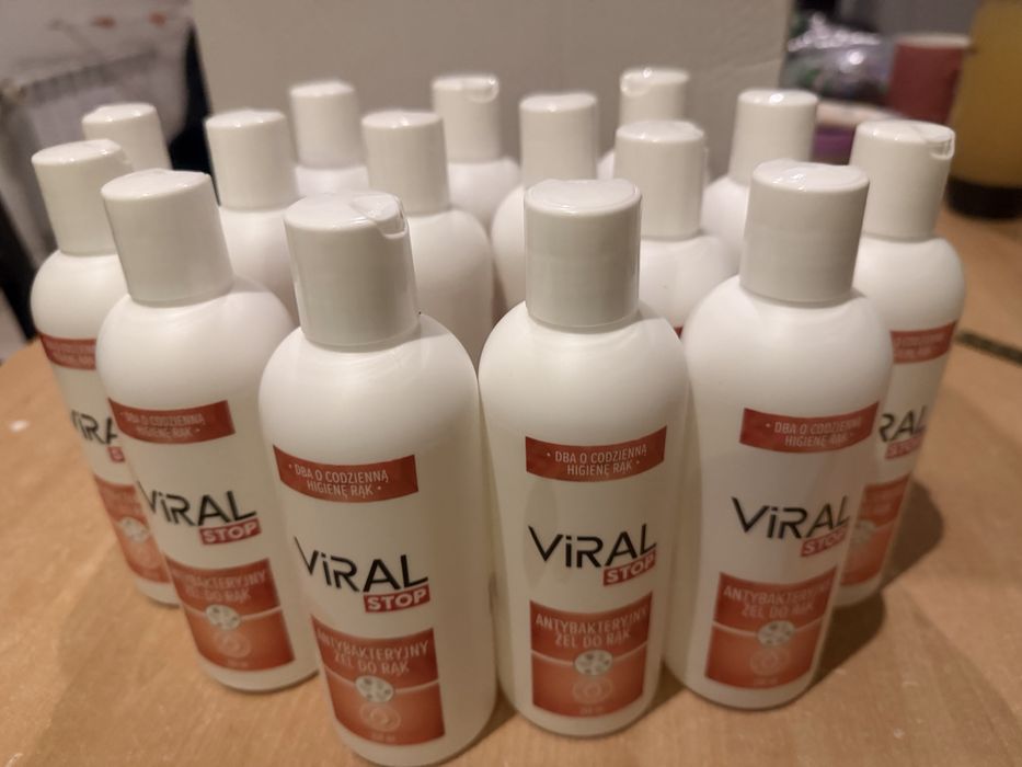 Żel antybakteryjny do rąk Viral Stop 100ml (15 szt.)