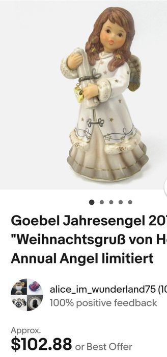 Статуетка Янгол Goebel