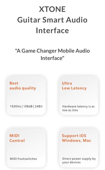 Xsonic interface audio e controlador MIDI
