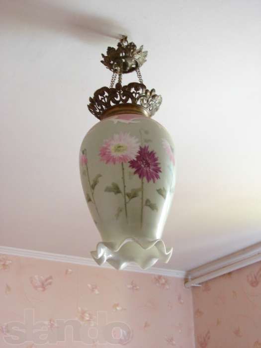 Люстра-плафон "Хризантемы"