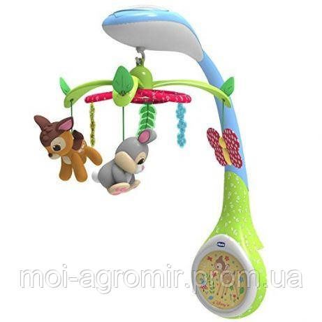 Chicco Мобіль-проєктор "Bambi" на ліжечко