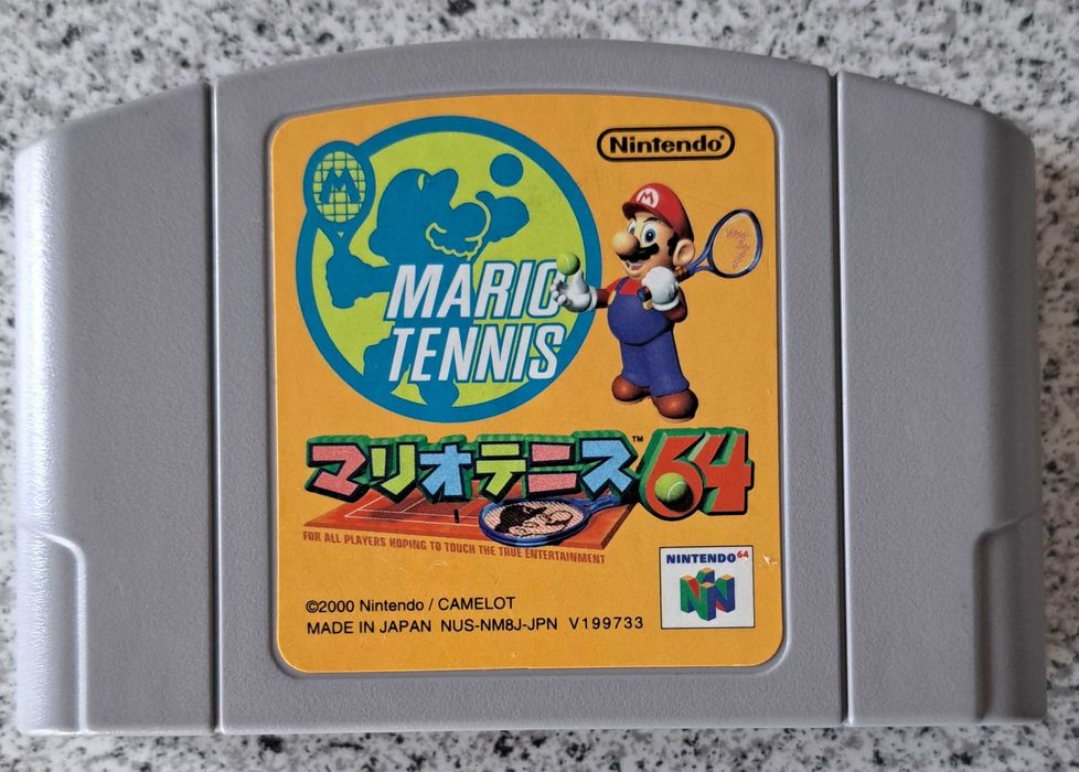 Gra Mario Tennis 64, Nintendo 64, import Japonia