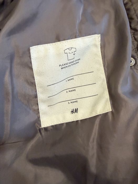 Осіння подовжена куртка H&M для дівчинки