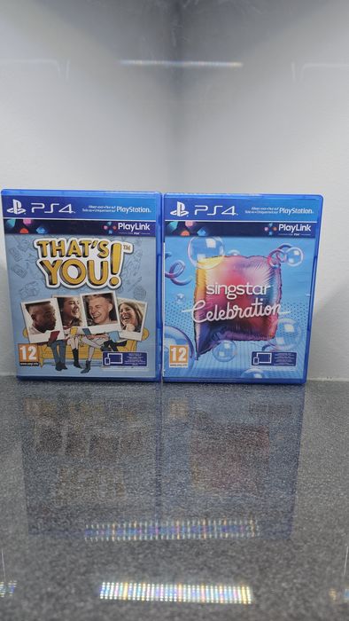 Pack 2 jogos Playlink That's You Singstar Celebration  PS4