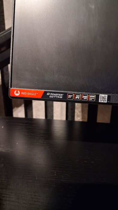 Monitor 240hz Full HD 27 cali