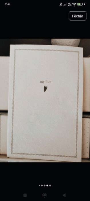 Caixa de memórias bebé Zara Home