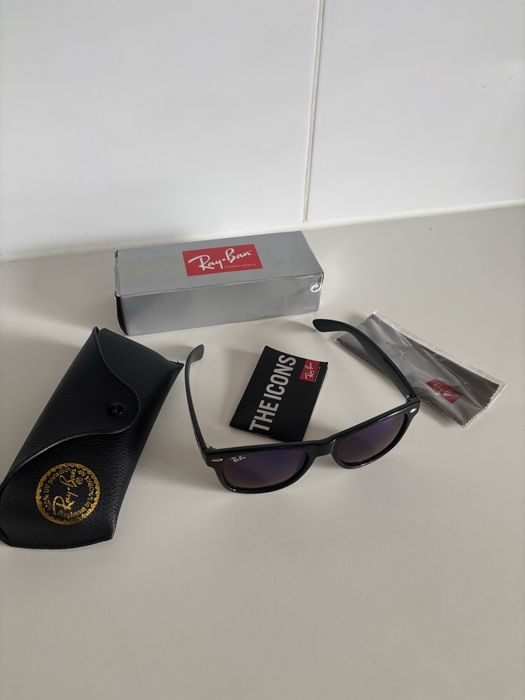 Okulary przeciwsłoneczne  new markowe plus skórzane etui RB