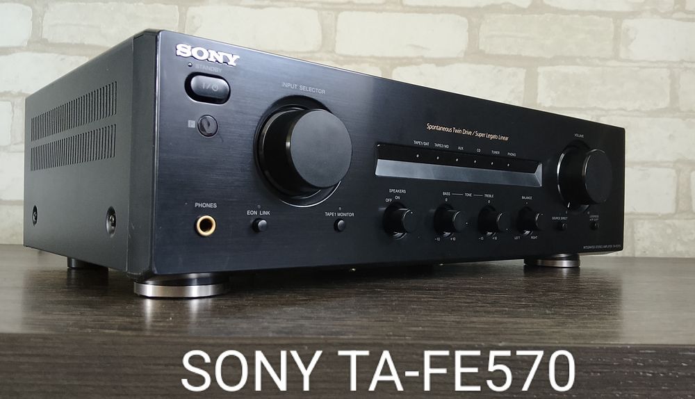SONY TA-FE570 Integrated Stereo Amplifier  2001-2003