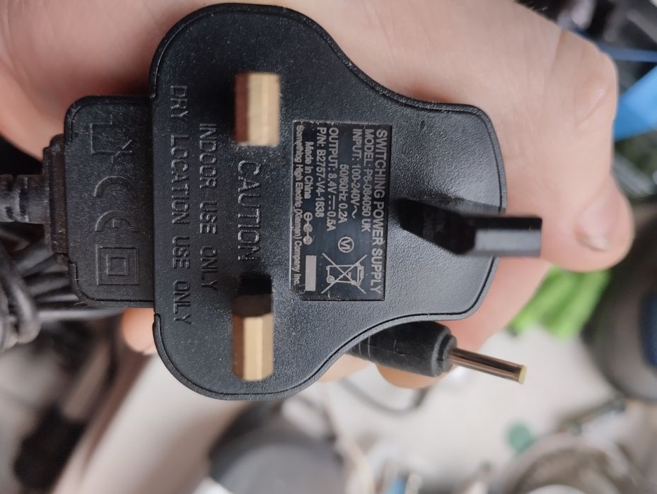 Блок питания адаптер 8.0V 500мА